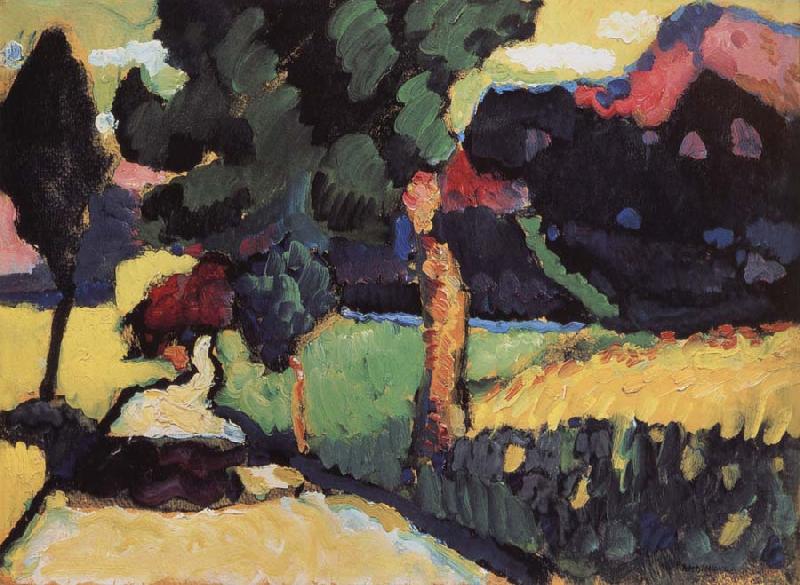 Wassily Kandinsky Nyari tajkep oil painting image